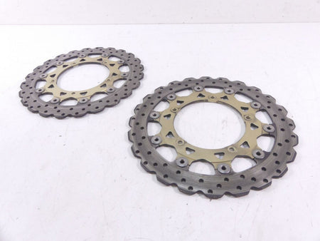 2012 Yamaha XT1200 Super Tenere Front Brake Disc Rotor Set 23P-2581T-01-00 {{ shop.shopifyCountryName }} - Mototech271