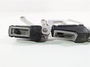 2015 BMW R1200 GS Adv K51 Rear Passenger Footpeg Set 46718526741 46718526742