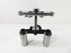 1992 Harley FLSTC Softail Heritage Upper Lower Triple Tree + Cover Set 45456-86B | Mototech271