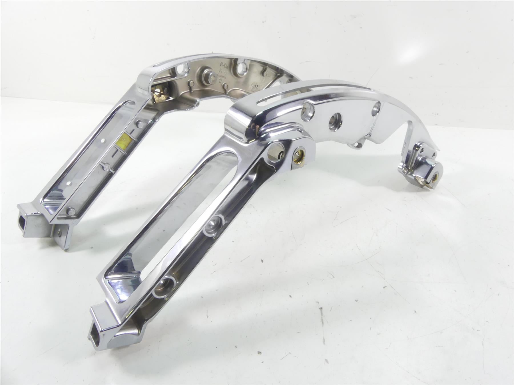 2014 Harley Touring FLHTK Electra Glide Chrome Saddlebag Mounts 90200503 {{ shop.shopifyCountryName }} - Mototech271