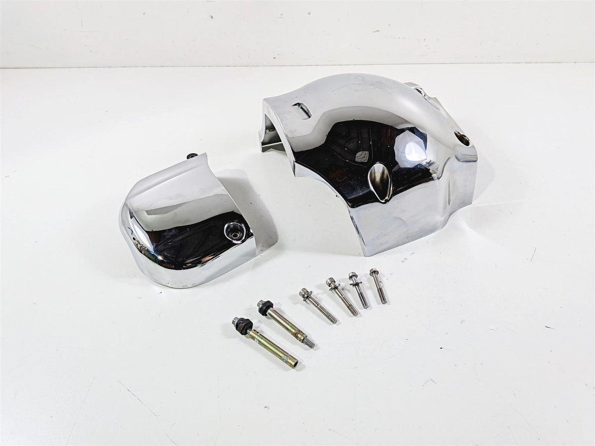 2006 Suzuki C90 VL1500T Boulevard Rear Engine Side Cover Set 11361-10F00 {{ shop.shopifyCountryName }} - Mototech271