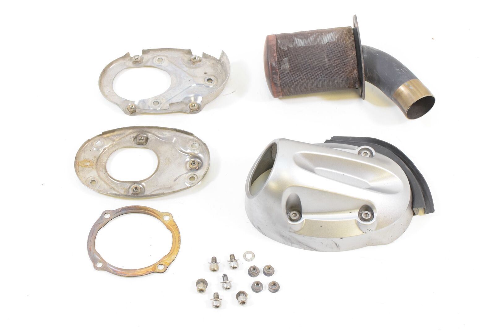 2014 Yamaha XT1200 ES Super Tenere Muffler Tip Cap & Spark Arrestor 23P-14798-00 {{ shop.shopifyCountryName }} - Mototech271