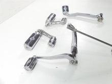 Load image into Gallery viewer, 2008 Harley FXCWC Softail Rocker C Willie G Skull Foot Peg Control Set  50370-04 | Mototech271
