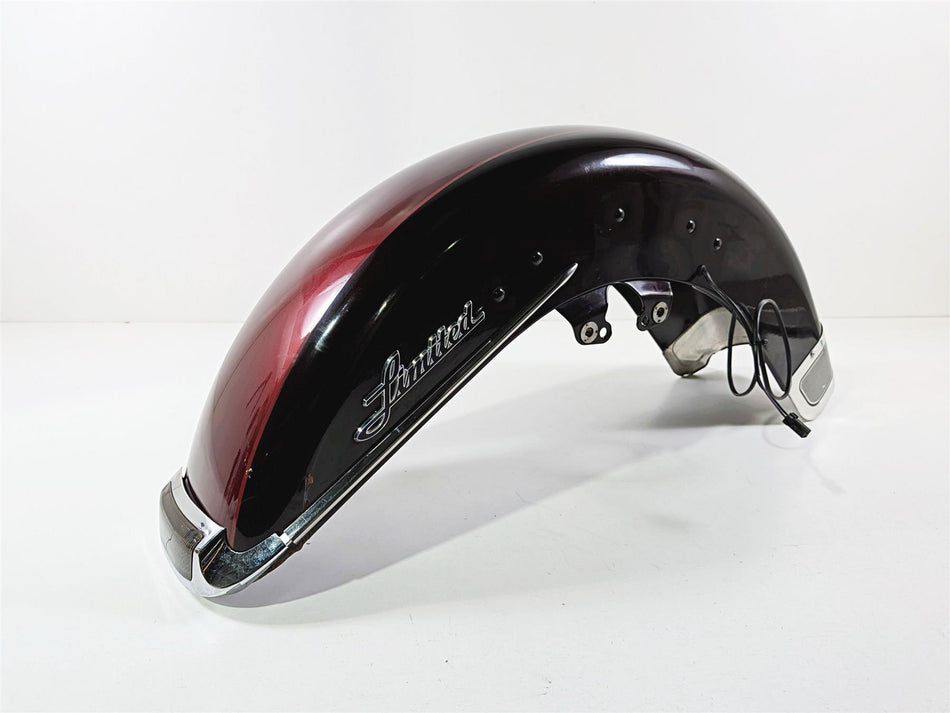 2014 Harley Touring FLHTK Electra Glide Front Fender Mysterious Red 58900032