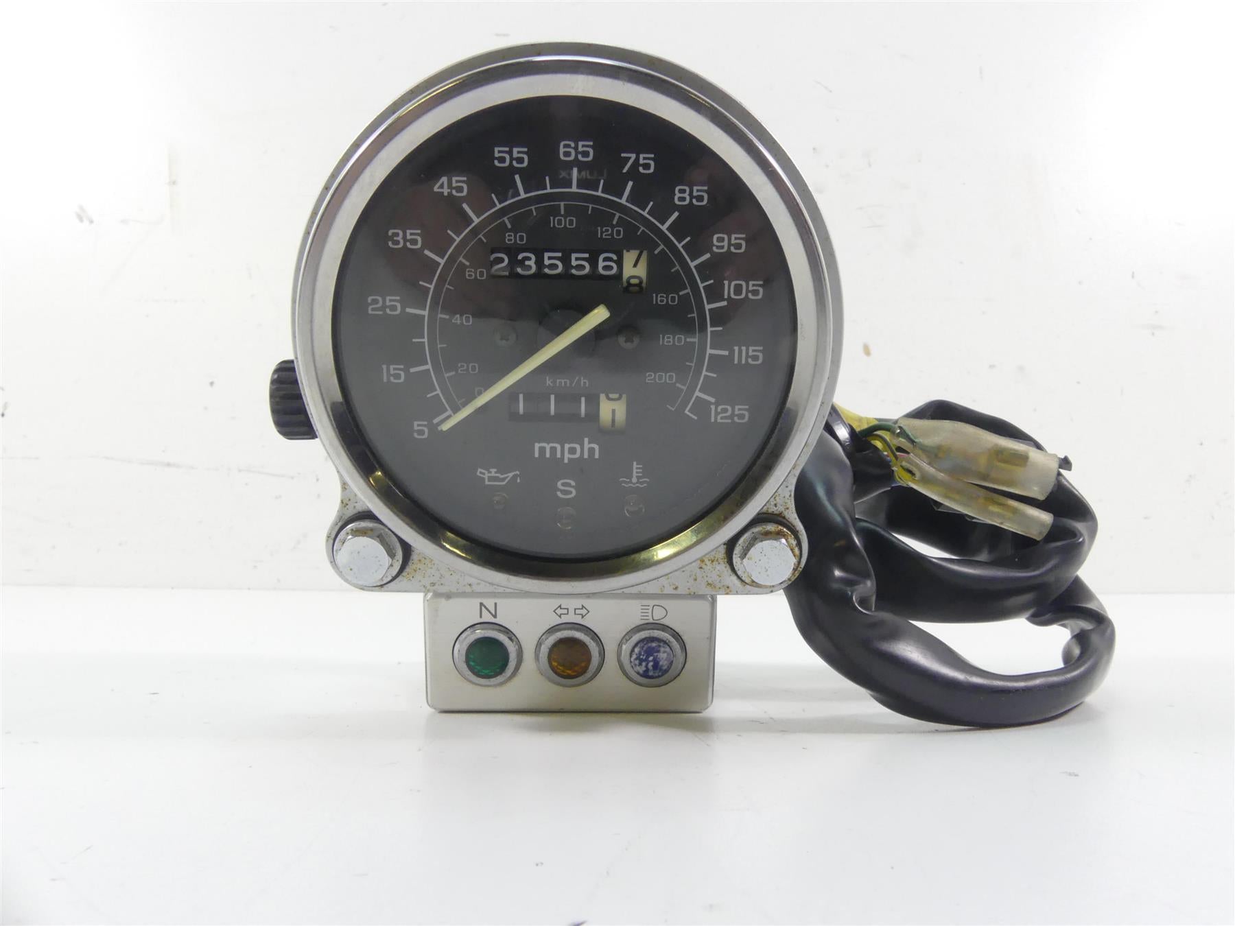 1998 Honda Shadow VT1100T Speedometer Gauge Instrument - 23K 37100-MBC-671 {{ shop.shopifyCountryName }} - Mototech271