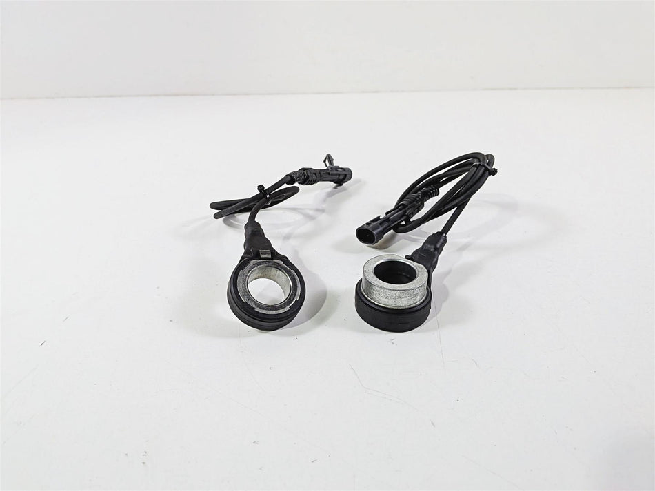 2014 Harley FXSB Softail Breakout Wheel Speed Abs Brake Sensor Set 40985-11-Mototech271