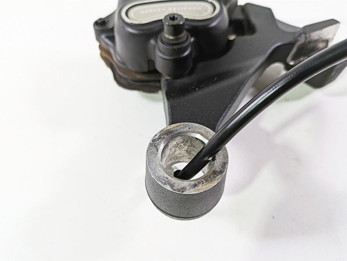 2014 Harley FXDL Dyna Low Rider Rear Brake Caliper + Bracket Line 25mm 40908-08 {{ shop.shopifyCountryName }} - Mototech271