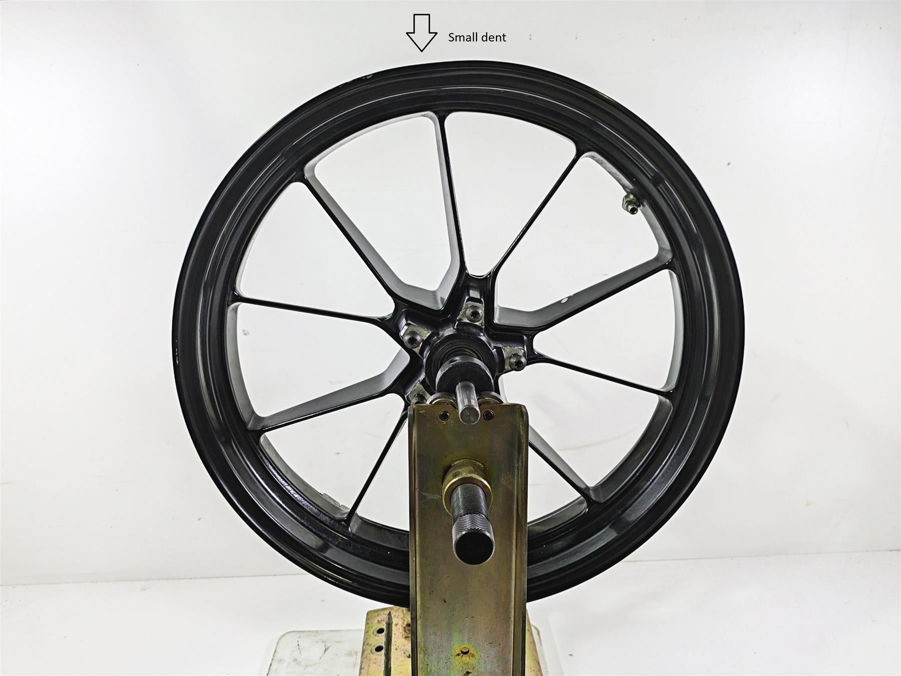 2013 Ducati Hyperstrada 821 Front Wheel Rim 17x3.5 - Dent 50121531AB {{ shop.shopifyCountryName }} - Mototech271
