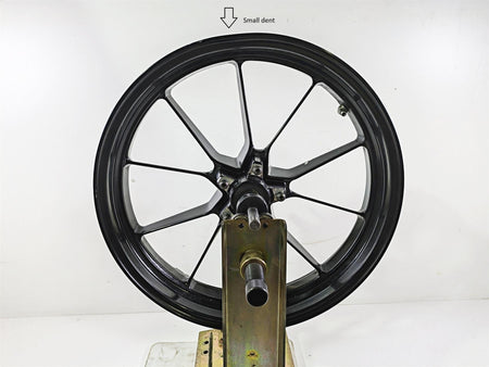 2013 Ducati Hyperstrada 821 Front Wheel Rim 17x3.5 - Dent 50121531AB {{ shop.shopifyCountryName }} - Mototech271