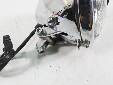 2000 Harley FXSTS Softail Springer Headlight Head Light Lamp + Visor 69769-05A {{ shop.shopifyCountryName }} - Mototech271