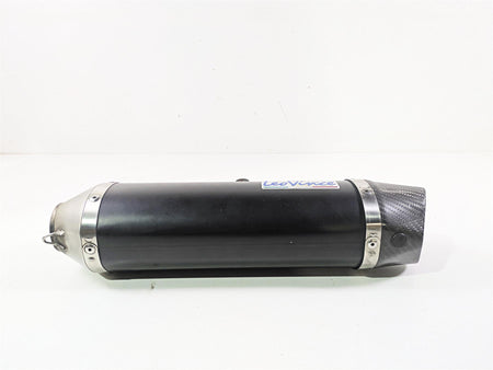 Inlet 54mm 17.5" Long Left Leo Vince Universal Exhaust Pipe Muffler Silencer Can {{ shop.shopifyCountryName }} - Mototech271