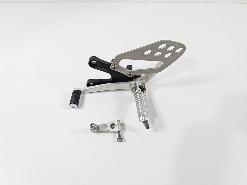 2014 BMW S1000RR K46 Left Front Foot Peg Set & Shifter Shift Lever 46717708573 {{ shop.shopifyCountryName }} - Mototech271