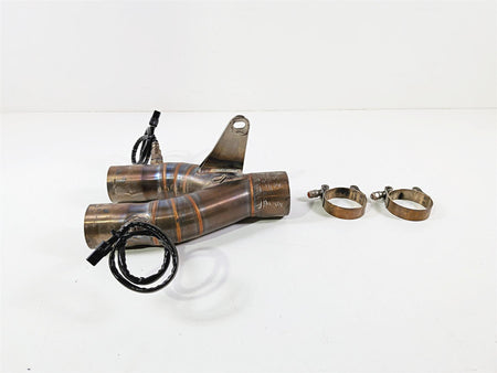 2024 Yamaha YZF R1 RN65 Aftermarket 2-1 Exhaust Header Mid Pipe + O2 Sensors {{ shop.shopifyCountryName }} - Mototech271