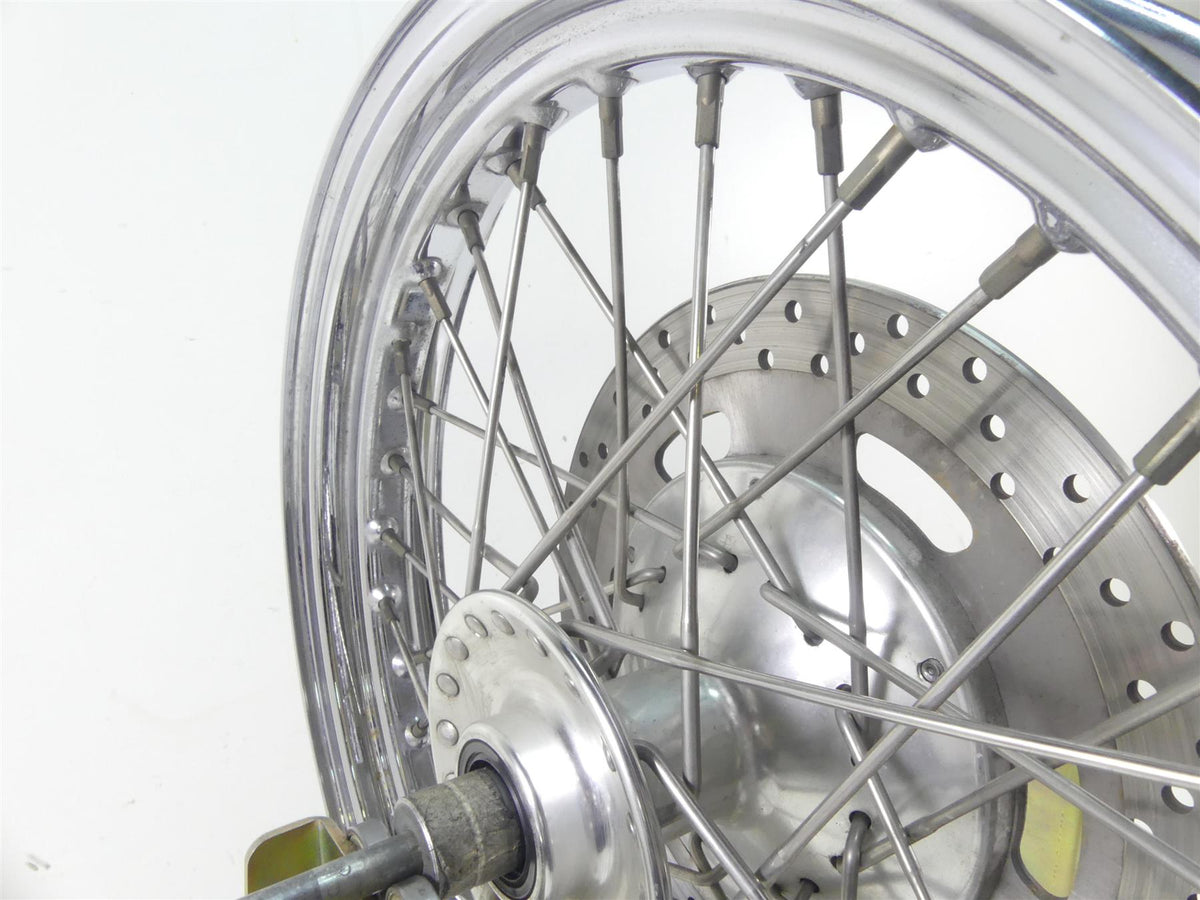 2002 Triumph Bonneville America Front 18x2.5 Wheel Rim -Read T2000054 {{ shop.shopifyCountryName }} - Mototech271