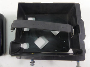 2015 Harley FLD Dyna Switchback Battery Tray & Black Cover 70379-06B 66444-12DH