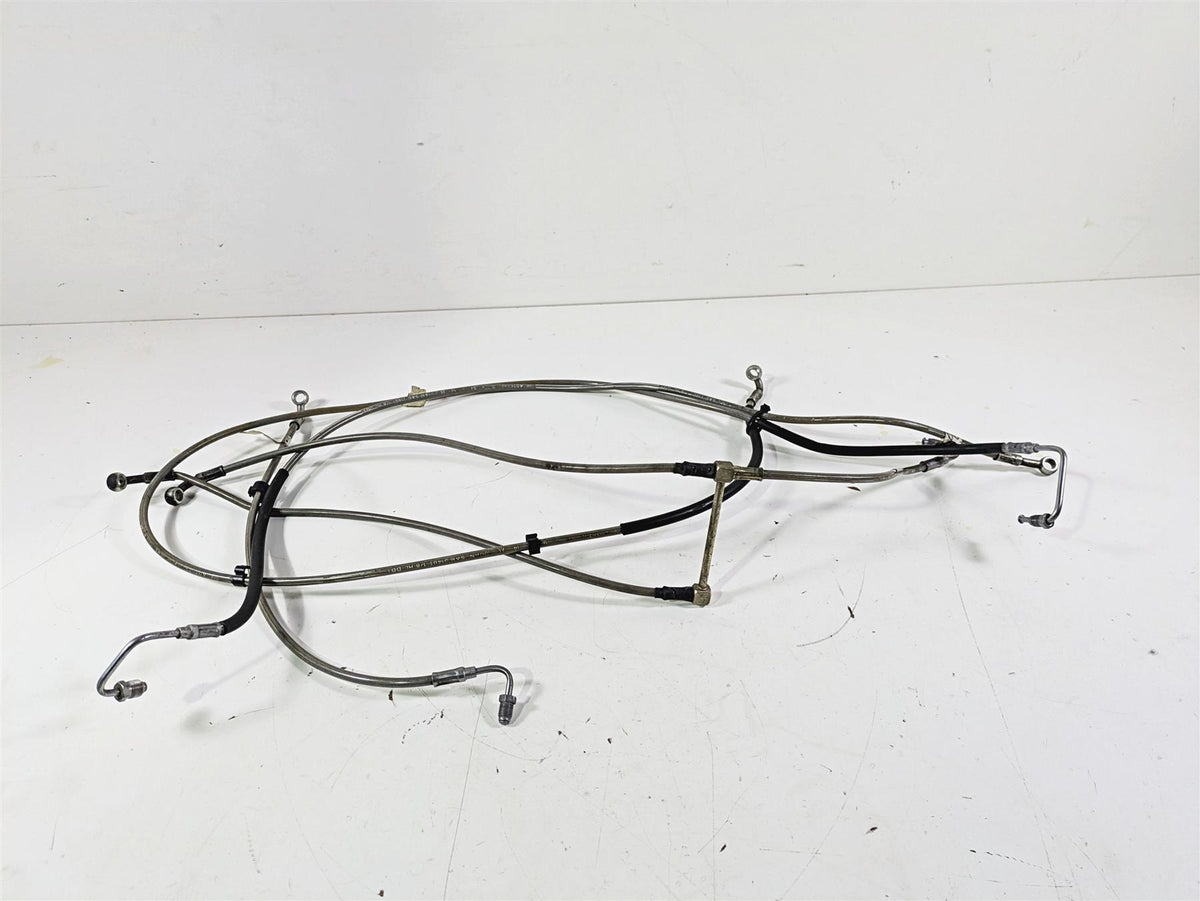 2016 Moto Guzzi Stelvio 1200 8V NTX Abs Brake Line Hose Set 886163 886164 {{ shop.shopifyCountryName }} - Mototech271
