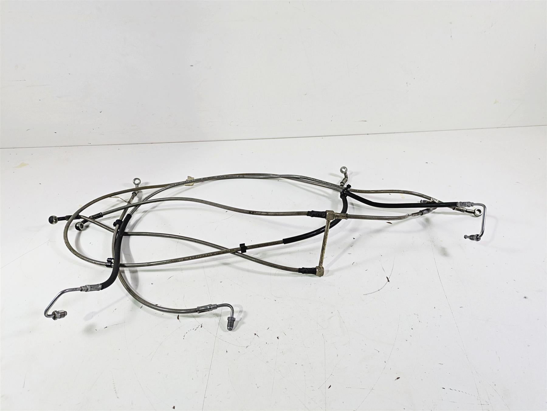 2016 Moto Guzzi Stelvio 1200 8V NTX Abs Brake Line Hose Set 886163 886164 {{ shop.shopifyCountryName }} - Mototech271