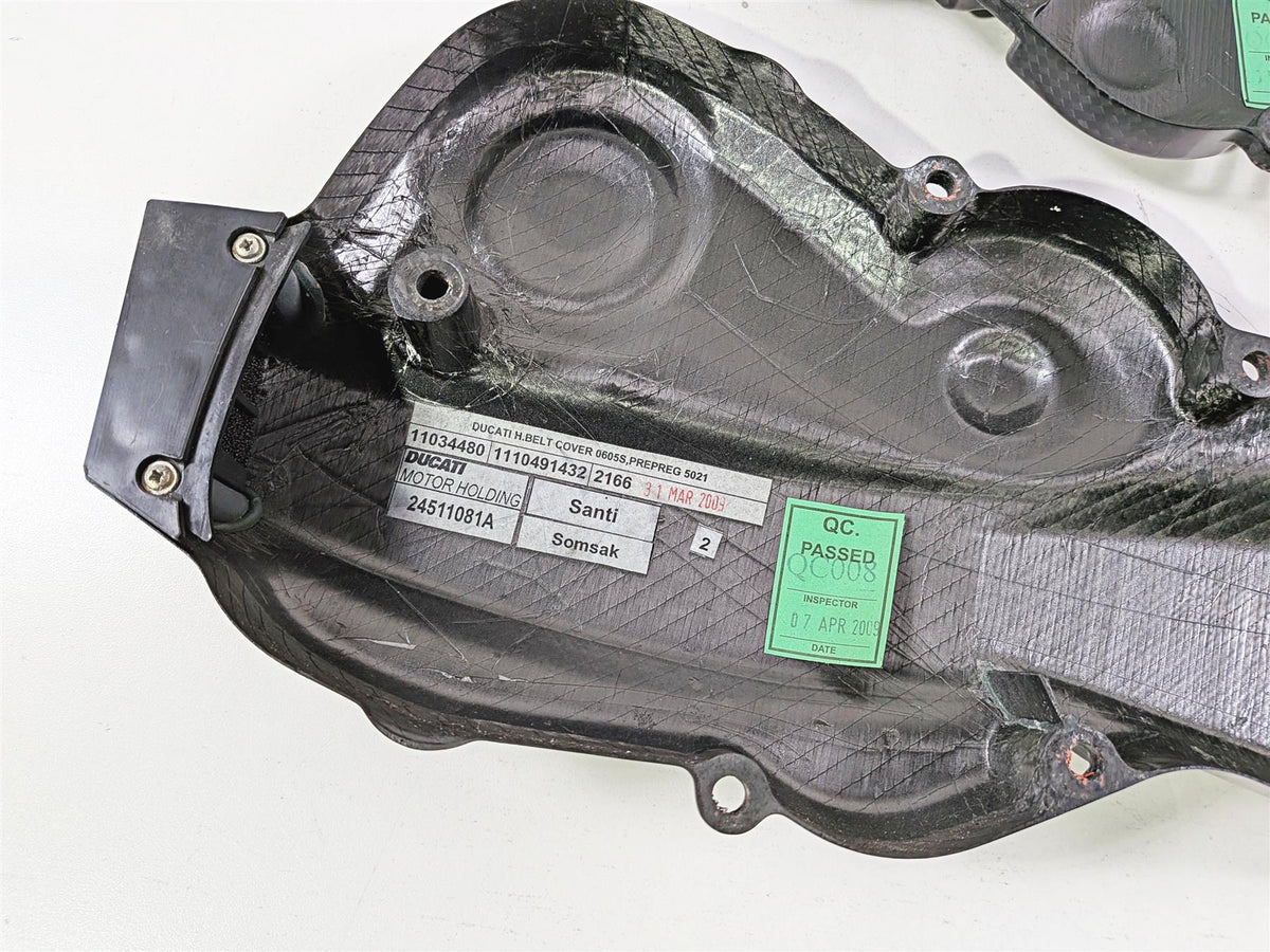 2011 Ducati Streetfighter 1098 S Carbon Fiber Timing Cover 24511091A 24511081A {{ shop.shopifyCountryName }} - Mototech271