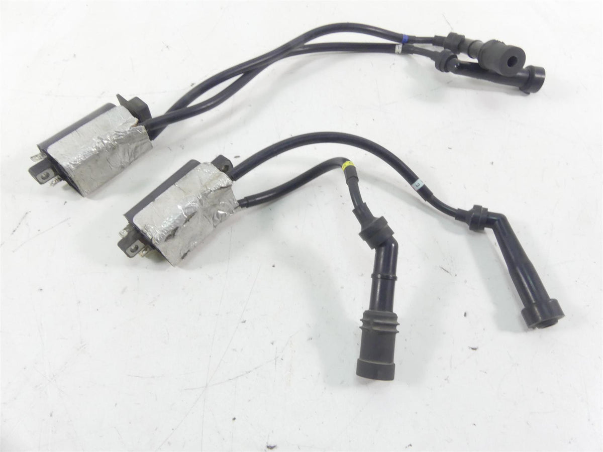 2001 Yamaha XV1600 Road Star Denso Ignition Coil Wires Plug Set 4WM-82310-00-00 {{ shop.shopifyCountryName }} - Mototech271
