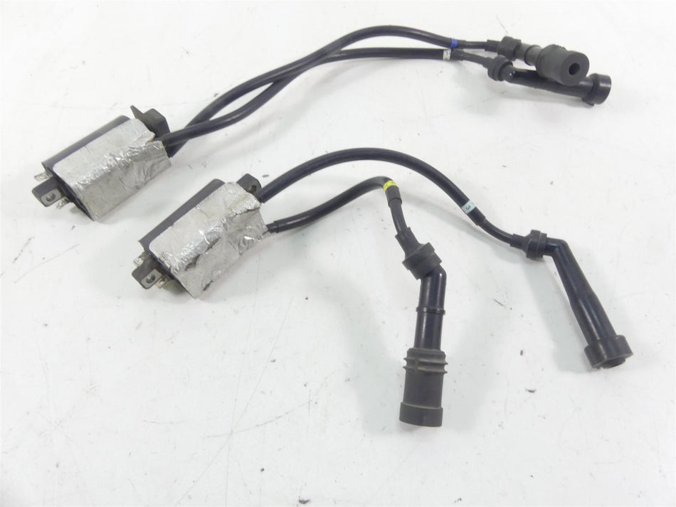 2001 Yamaha XV1600 Road Star Denso Ignition Coil Wires Plug Set 4WM-82310-00-00 {{ shop.shopifyCountryName }} - Mototech271