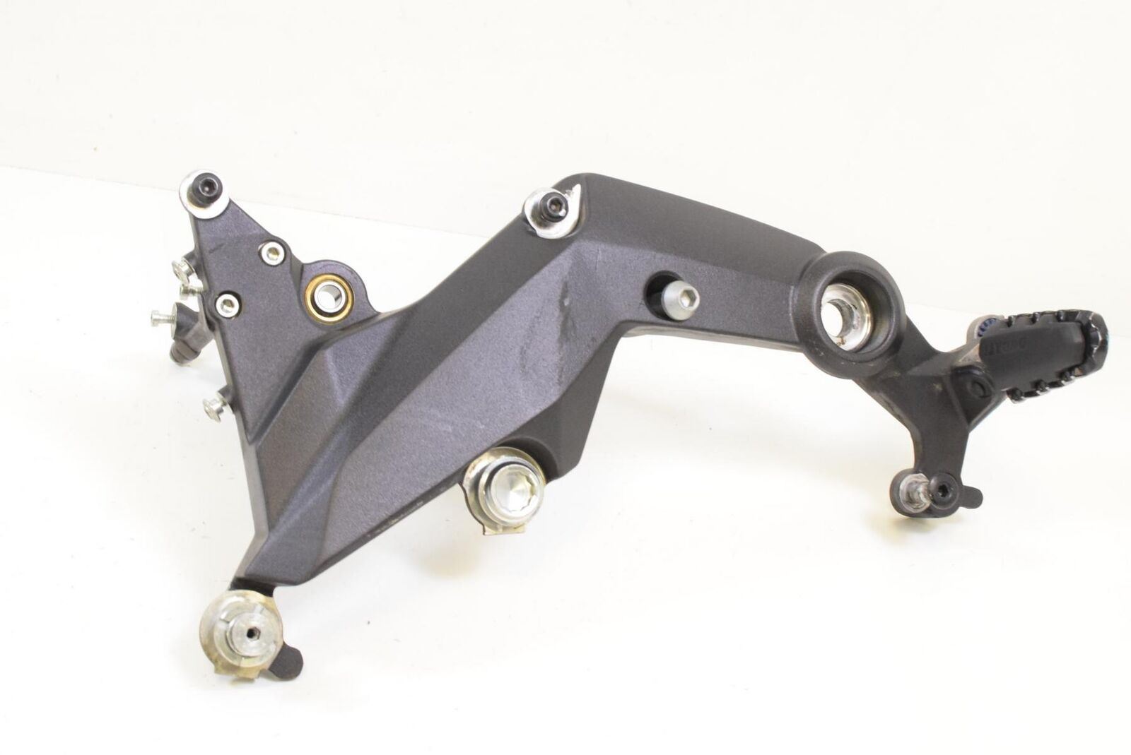 2012 Ducati Multistrada 1200S Left Footpeg Bracket Holder Mount Peg 69926201A | Mototech271