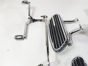 2011 Harley Touring FLHTCUSE CVO E-Glide Chrome Full Floor Board Set 51499-09A | Mototech271