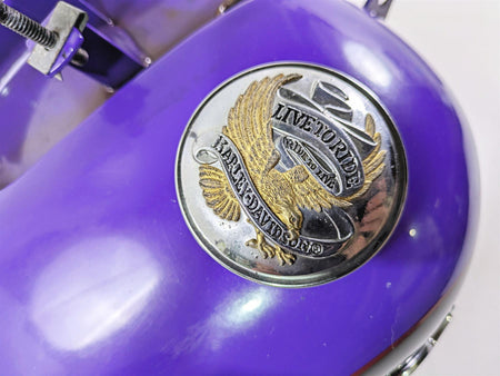 1999 Harley Dyna FXDL Low Rider Fuel Gas Petrol Tank Purple - Dented 61054-96 {{ shop.shopifyCountryName }} - Mototech271