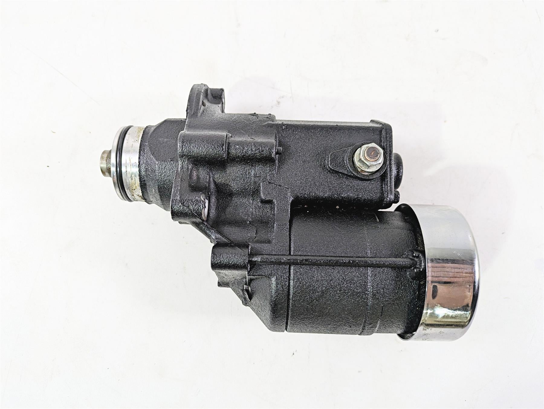 2008 Harley FXDL Dyna Low Rider 105TH Engine Starter Motor + Cover 31618-06A {{ shop.shopifyCountryName }} - Mototech271