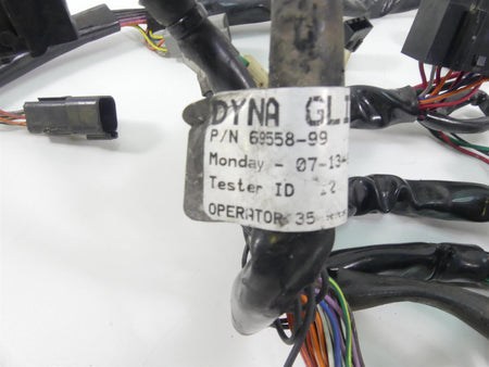 1999 Harley Dyna FXDS Convertible Main Wiring Harness Loom - No Cut 69558-99 {{ shop.shopifyCountryName }} - Mototech271