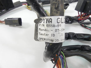 1999 Harley Dyna FXDS Convertible Main Wiring Harness Loom - No Cut 69558-99 | Mototech271