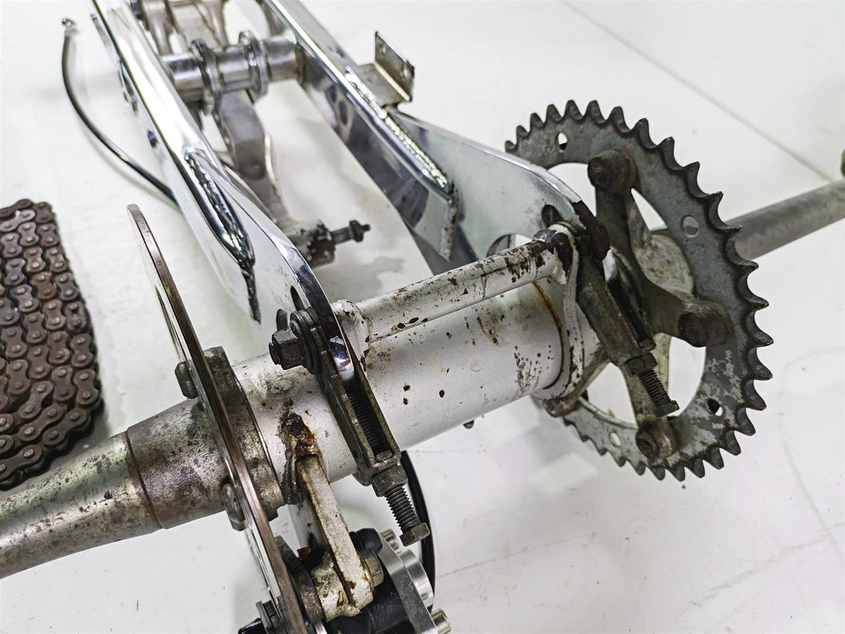 2001 Yamaha Banshee YFZ350 +6" Extended Rear Swingarm Axle Caliper Chain Set {{ shop.shopifyCountryName }} - Mototech271