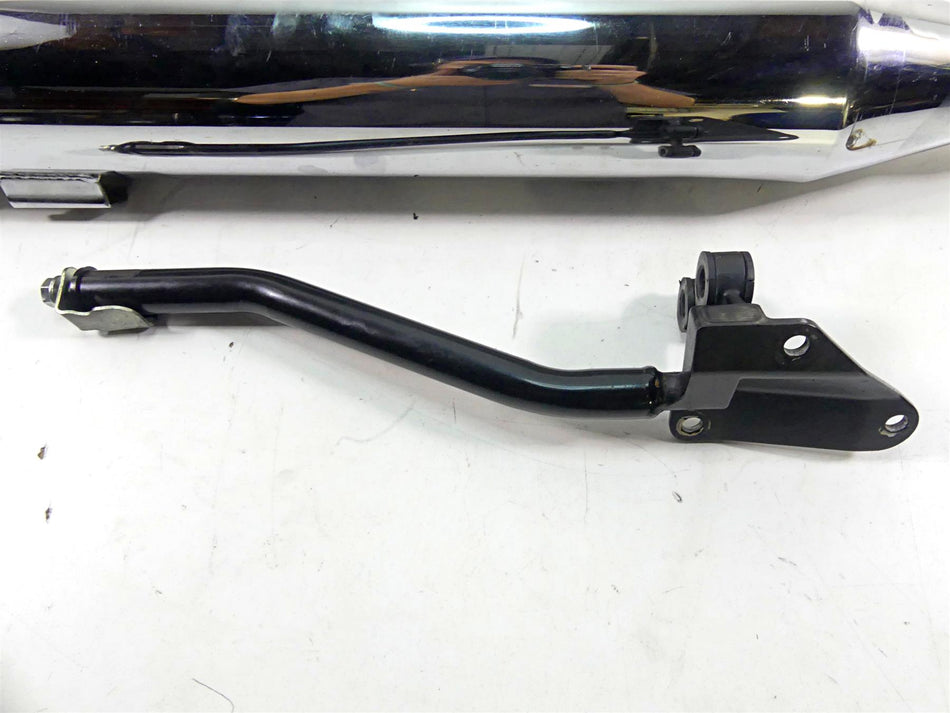 2015 Harley VRSCF Muscle V-Rod Left Exhaust Slip On Muffler + Mount 65616-09 {{ shop.shopifyCountryName }} - Mototech271