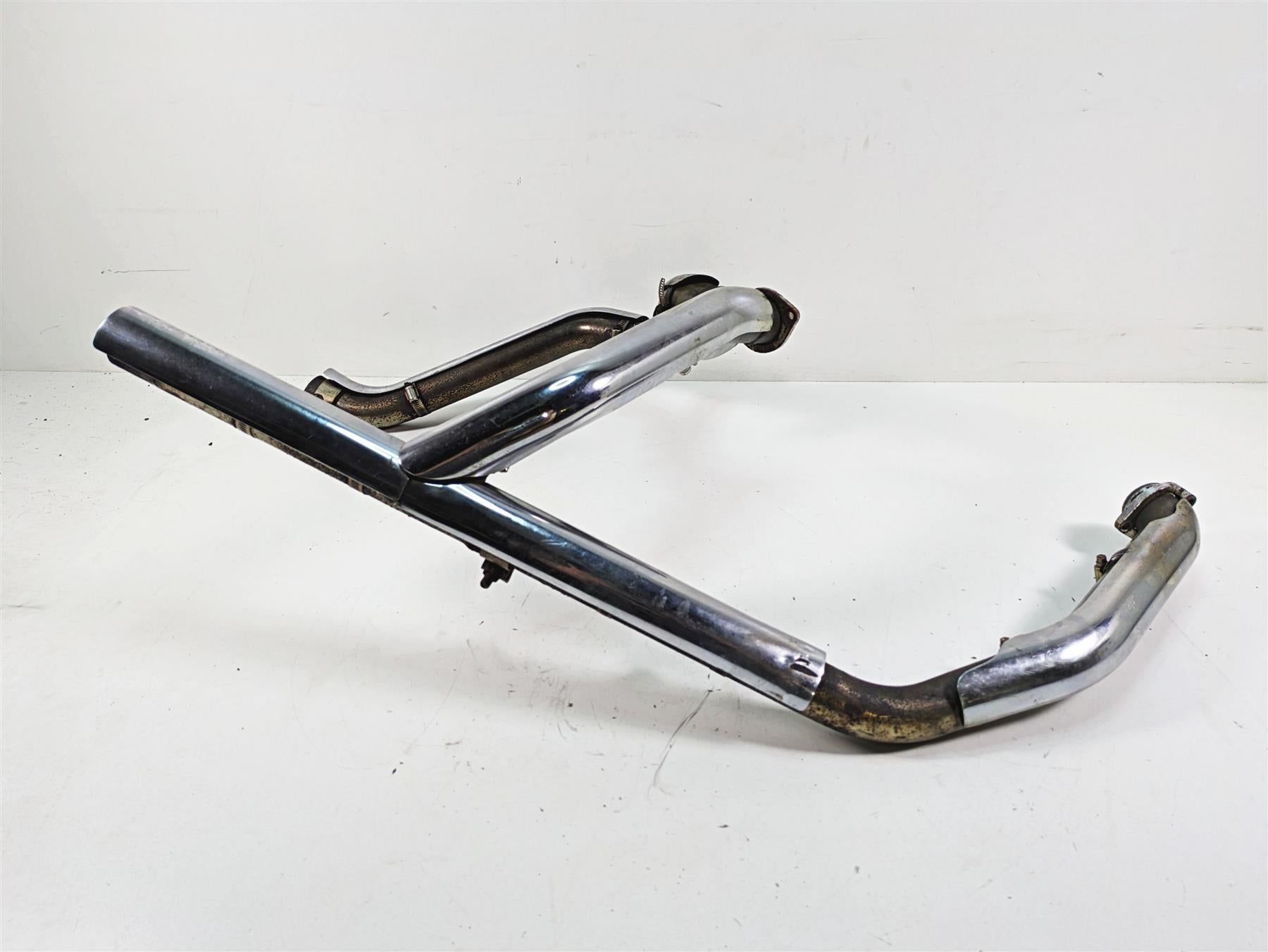 2005 Harley Touring FLHTCUI Electra Glide Oem Exhaust Header Pipe Set 65626-98C | Mototech271