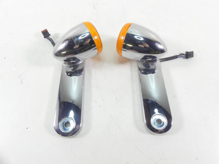 2014 Harley Touring FLHXS Street Glide Sp Front Blinker Turn Signal Set 68000037 {{ shop.shopifyCountryName }} - Mototech271
