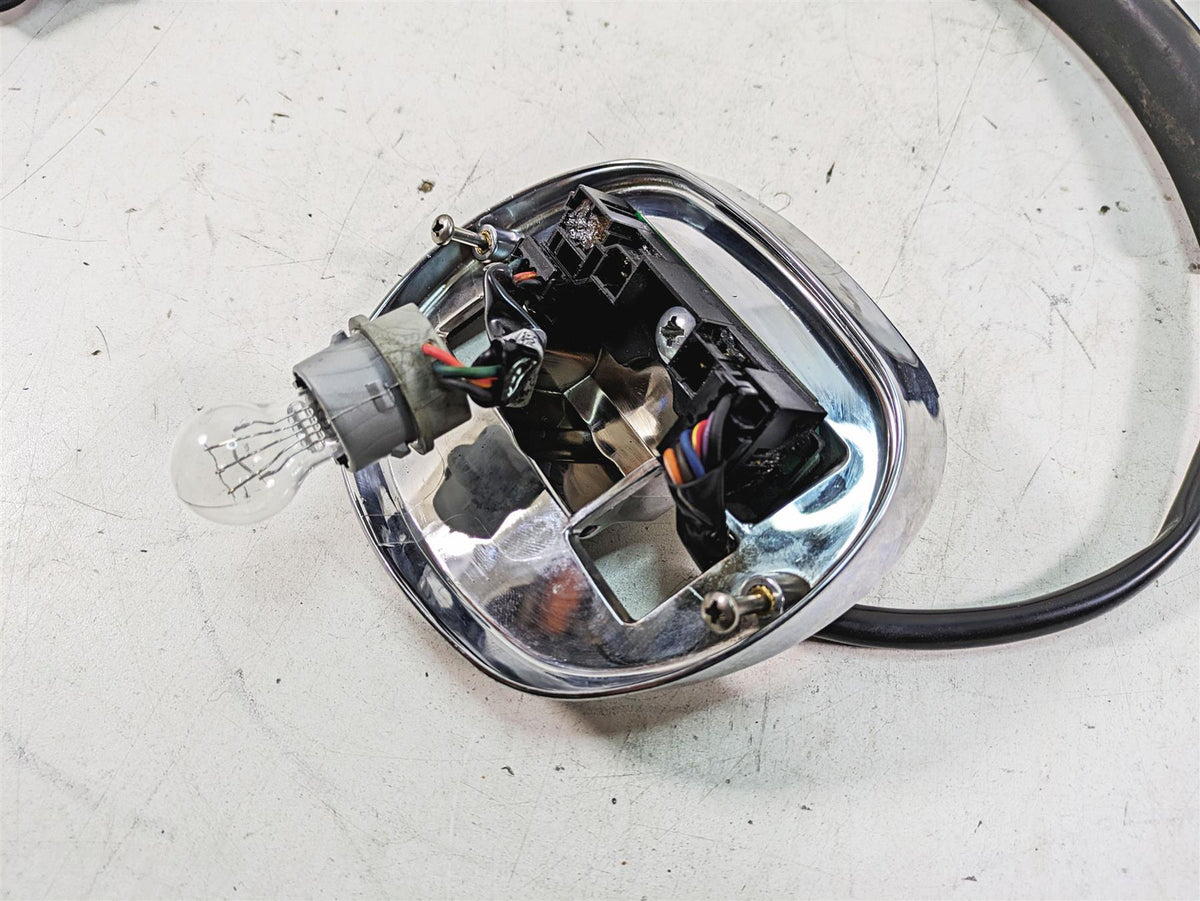 2007 Harley Sportster XL1200 C Tail Light Base + Wiring - For Parts 68066-99A {{ shop.shopifyCountryName }} - Mototech271
