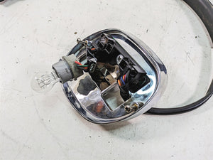2007 Harley Sportster XL1200 C Tail Light Base + Wiring - For Parts 68066-99A | Mototech271