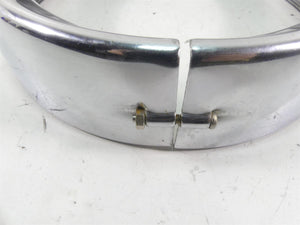 2005 Harley Touring CVO FLHTC SE Electra Glide  Headlight Chrome Ring Cover | Mototech271