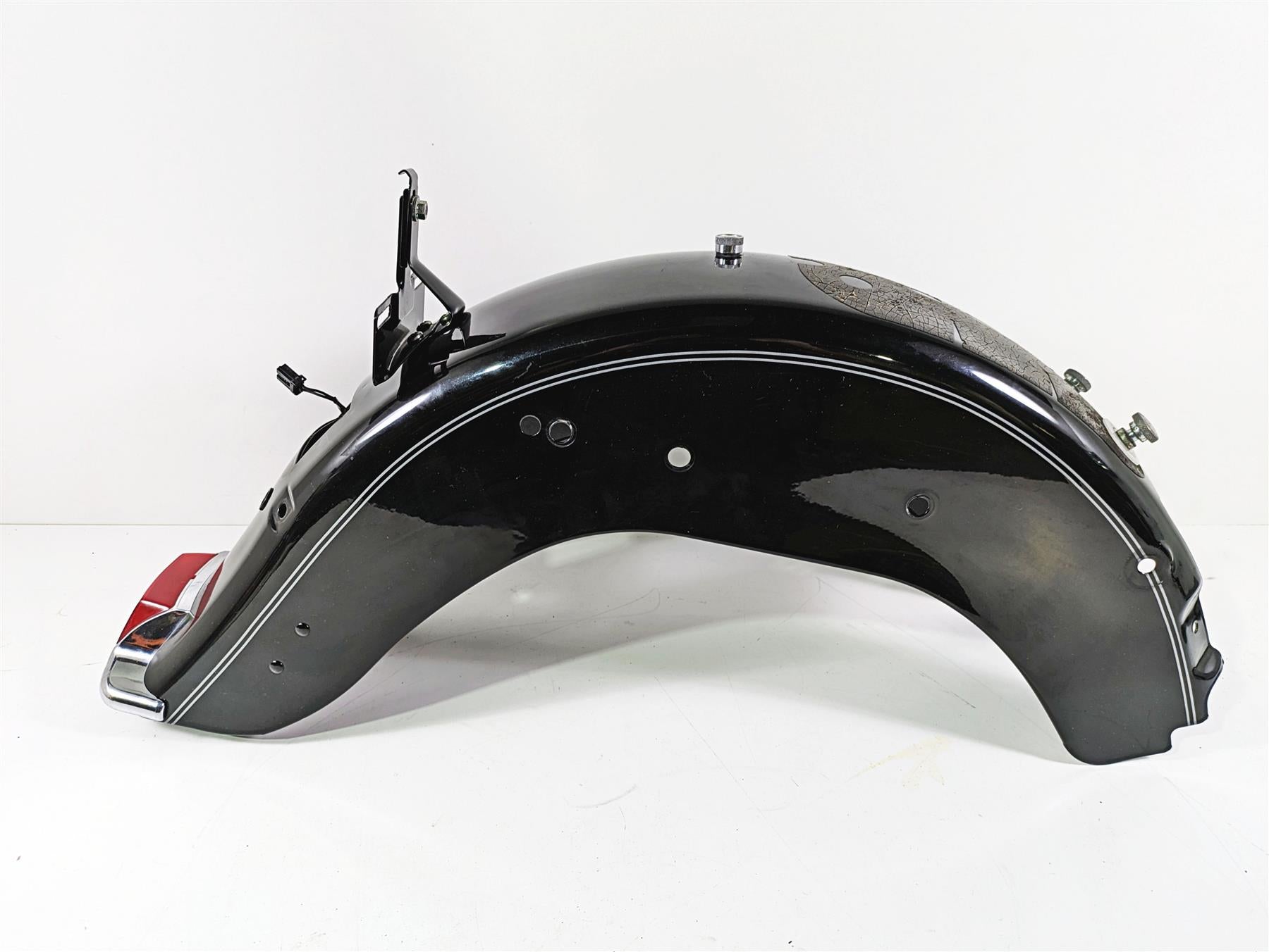 2008 Harley FLSTC Softail Heritage Rear Fender Vivid Black 59144-06A {{ shop.shopifyCountryName }} - Mototech271