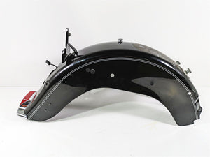 2008 Harley FLSTC Softail Heritage Rear Fender Vivid Black 59144-06A | Mototech271