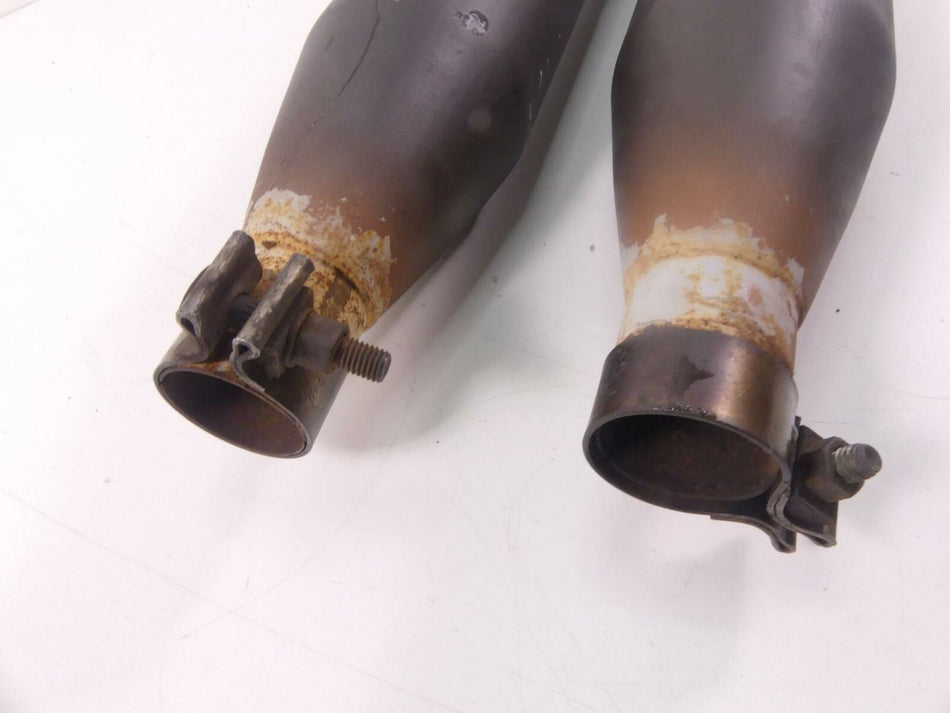 2014 Harley Touring FLHTCU Electra Glide Exhaust Muffler Silencer Set 17131407 {{ shop.shopifyCountryName }} - Mototech271