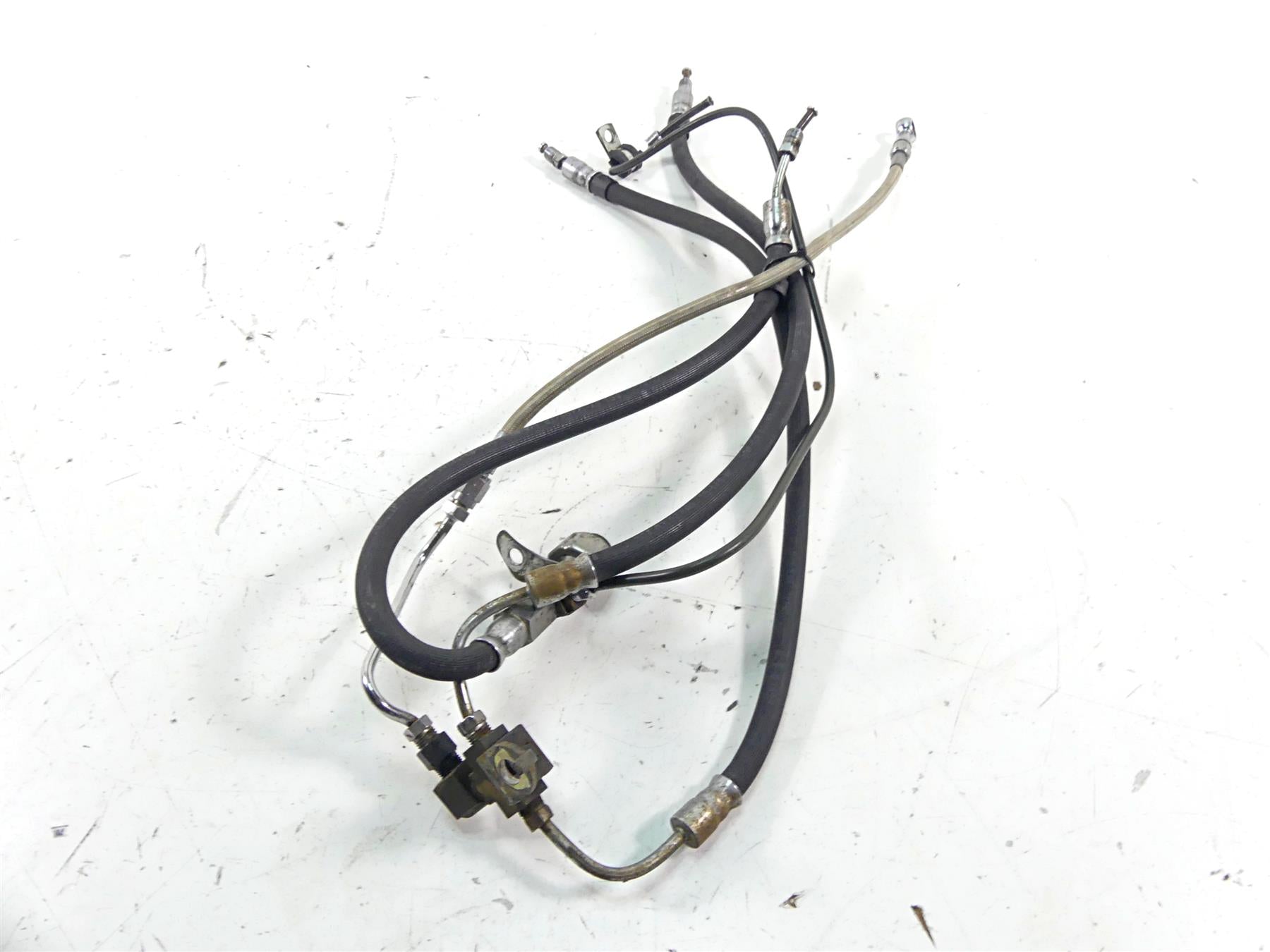 1979 Harley Sportster XLS1000 Roadster Front Rear Brake Line Hose Set 45123-77 {{ shop.shopifyCountryName }} - Mototech271