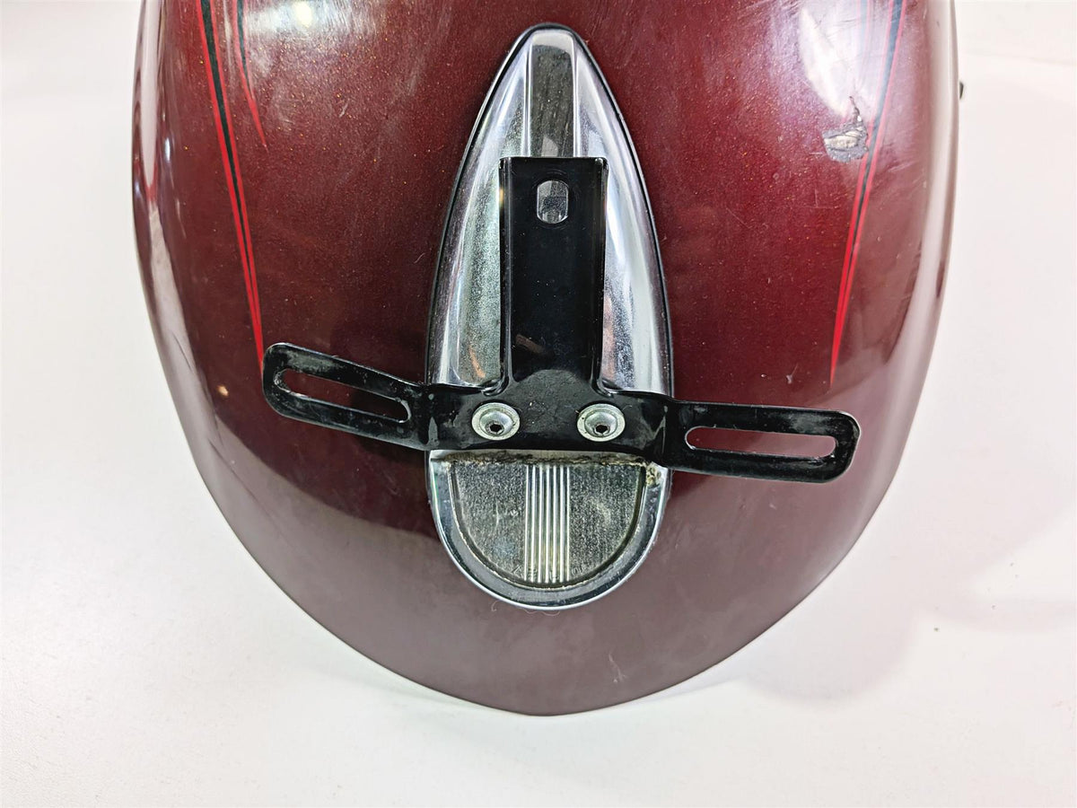2009 Harley FXCWC Softail Rocker Rear Fender Crimson Red Sunglo - Read 60132-08A {{ shop.shopifyCountryName }} - Mototech271