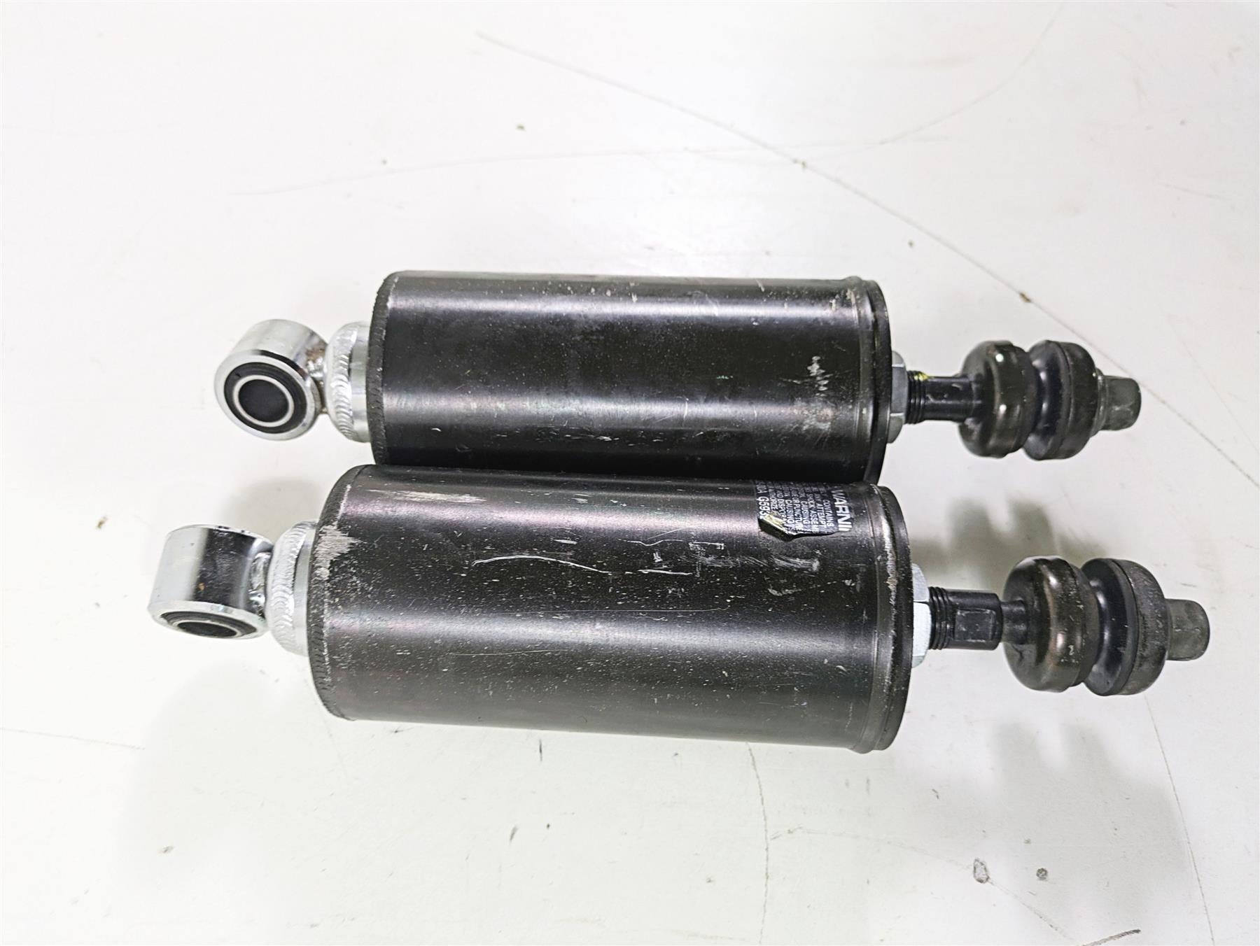 2004 Harley Softail FLSTF Fat Boy Showa Rear Suspension Shock Set 54508-00A {{ shop.shopifyCountryName }} - Mototech271
