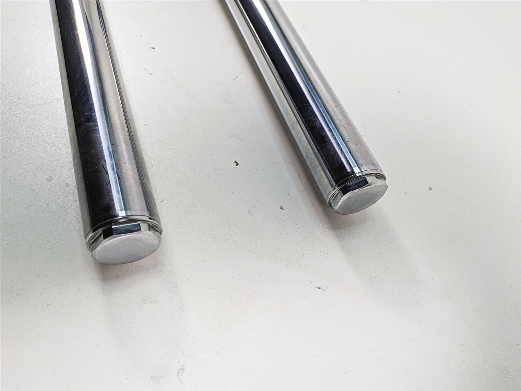 2012 Harley FLD Dyna Switchback Straight Front Fork Leg Damper Set 41mm 45400024 {{ shop.shopifyCountryName }} - Mototech271
