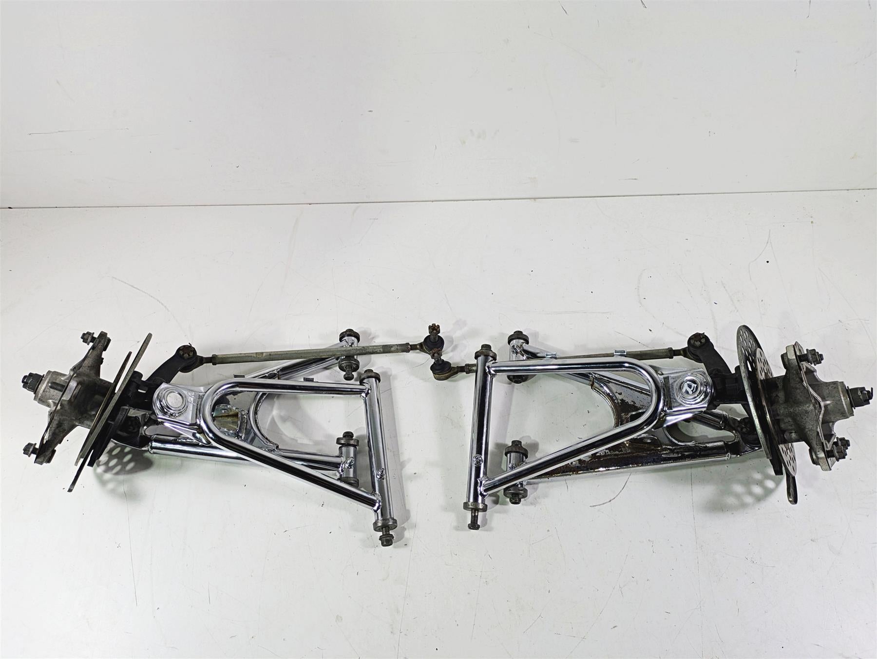 2001 Yamaha Banshee YFZ350 Front Left & Right Knee Assembly Set 2GU-23570-00-35 {{ shop.shopifyCountryName }} - Mototech271