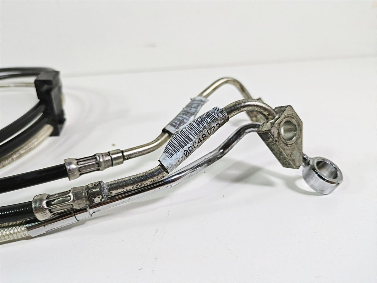 2017 Harley Touring FLHTKSE CVO E-Glide Front Abs Brake Line Set 77" 41800573 {{ shop.shopifyCountryName }} - Mototech271