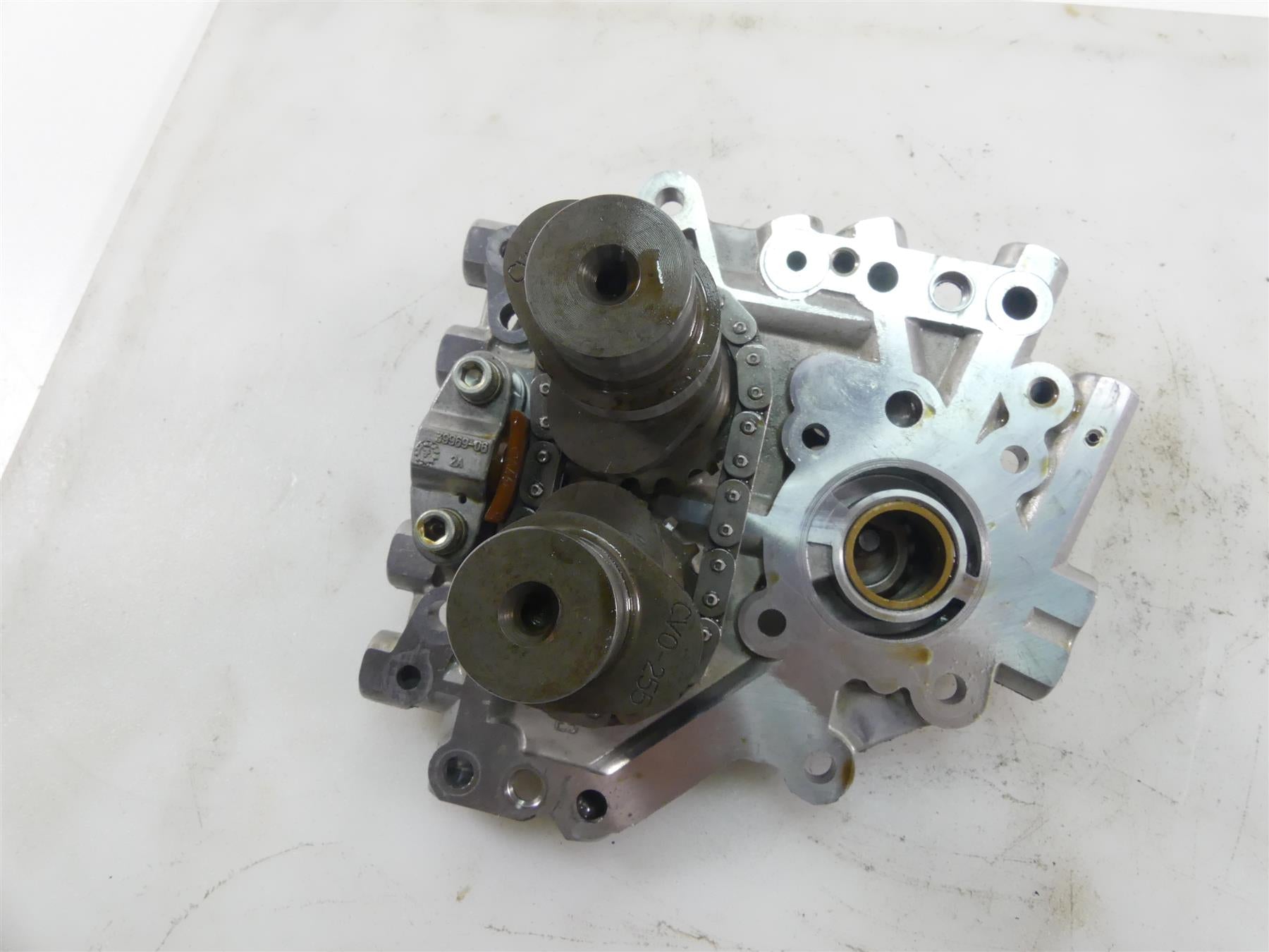 2009 Harley Dyna FXDF SE CVO Fat Bob Camshaft Cam Shafts & Plate 25638-07 {{ shop.shopifyCountryName }} - Mototech271