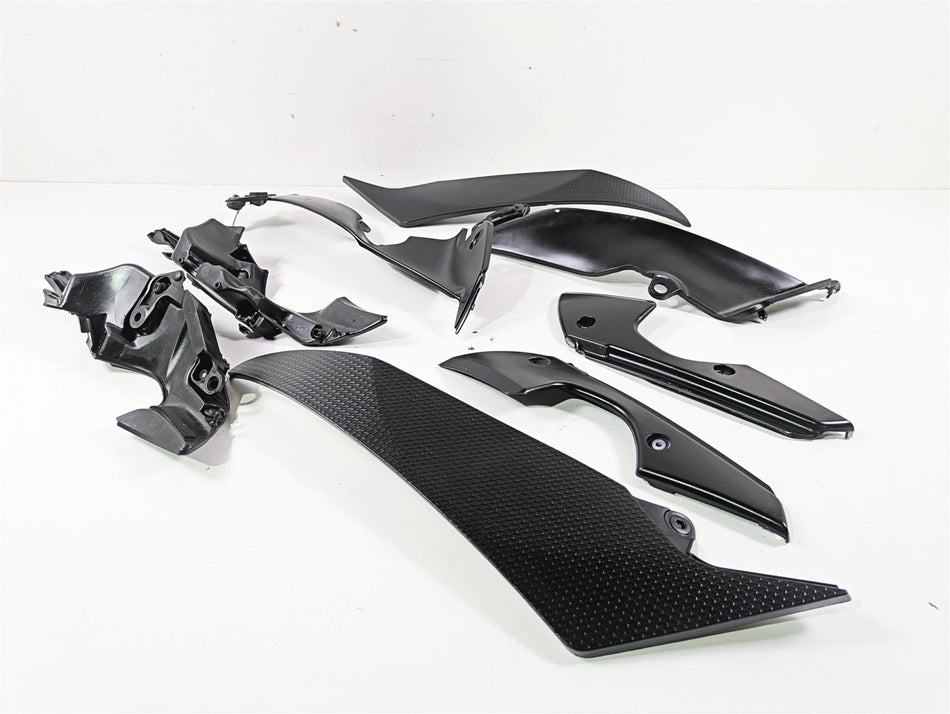 2014 Yamaha YZFR1 R1 RN22 Black Plastic Fairing Infill Cover Set {{ shop.shopifyCountryName }} - Mototech271