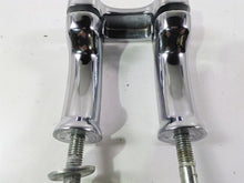 Load image into Gallery viewer, 2014 Harley FLS Softail Slim Handlebar Riser Clamp Set 4.5&quot; 55903-05 55902-05
