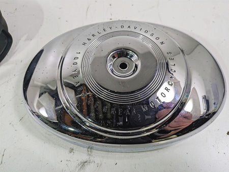 2003 Harley Touring FLHTCUI 100TH E-Glide Air Cleaner Breather Filter 29809-03 {{ shop.shopifyCountryName }} - Mototech271